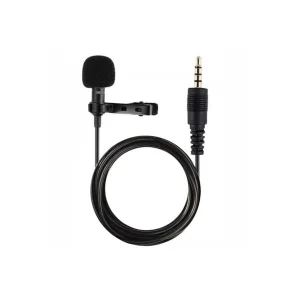 BUĞZ 3.5mm Jak 1.5 Metre Double Mikrofon - Siyah