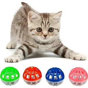 BUĞZ 4lü Çıngıraklı Top Kedi Oyuncağı