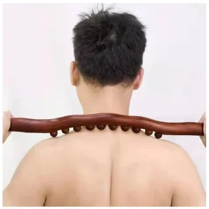 BUĞZ 60 cm Doğal Ahşap Masaj Sopası