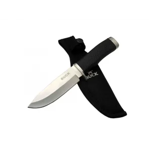 BUĞZ 7-7 Siyah Av / Outdoor Bıçak 22cm - Siyah Sap, Kılıflı