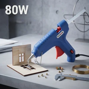 BUĞZ 80W Sıcak Silikon Tabancası - Elektrikli - 11 mm Mum Silikon Uyumlu