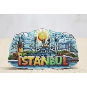BUĞZ Ahşap İstanbul Temalı Magnet Alk4601