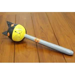 BUĞZ Ahşap Kedili Batman Marakas Tekli Polos:25