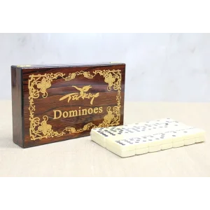 BUĞZ Ahşap Kutulu Domino Oyunu Alk4220