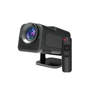 BUĞZ Android Projeksiyon Siyah Taşınabilir Sinema Projektörü 4k 1080p Ev Sineması Bluetooth - BUĞZ