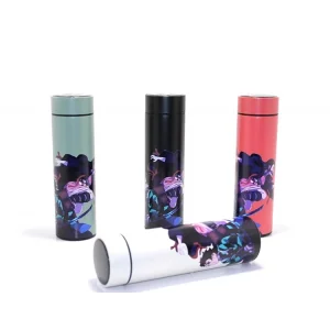 BUĞZ Anime Baskılı Digital Göstergeli Termos 500 Ml Alk381