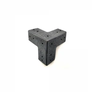 BUĞZ Antika Tarz Dekoratif Pirinç Köşe Gönye - 68x68 Mm, Oksit
