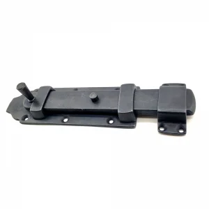 BUĞZ Antika Tarz Dekoratif Pirinç Yassı Kapı Sürgüsü - 55x215 Mm, Oksit