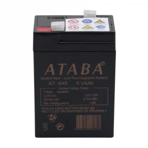 BUĞZ Ataba At-640 6v 4ah Işıldak Aküsü