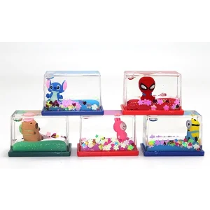 BUĞZ Batmayan Karekterler Figür Spiderman, Labubu,kapibara, Stitch, Minion  Alk5276