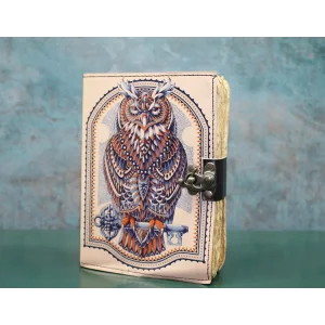 BUĞZ Baykuşlu Deri Defter Ksk3131