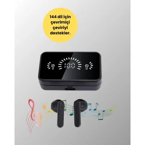 BUĞZ Bluetooth 5.1 Destekli  bluetooth kulaklık – ANC ve Stereo Sesli - BUĞZ