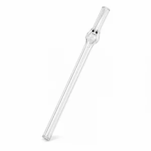 BUĞZ Cam Pipet - Yüz Figürlü Tasarım - 20 cm
