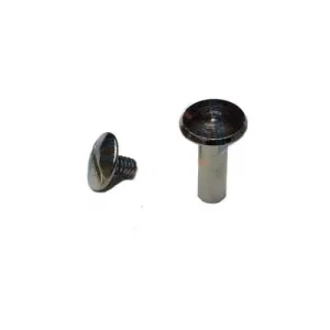 BUĞZ Cilt Menü, Katalog, Kartela Vidası, 13mm - Nikel, 1 Adet