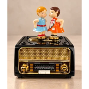BUĞZ Dans Eden Çift Müzik Kutusu Alk6374
