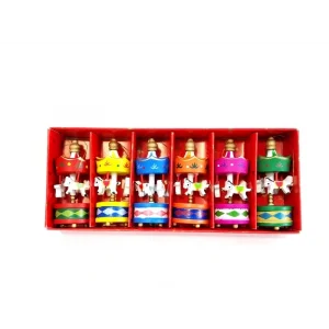 BUĞZ Dekoratif 6lı Renkli Mini Atlı Karınca