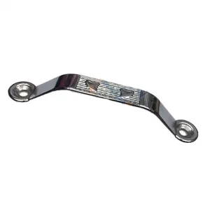 BUĞZ Dekoratif Zamak Kulp Dıştan - 64mm, Nikel, 1 Adet
