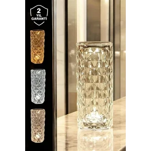 BUĞZ Dokunmatik Kristal Gece Lambası Hediyelik - BUĞZ