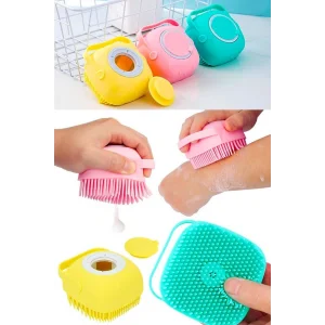BUĞZ Duş Jeli Hazneli Banyo Masaj Kesesi