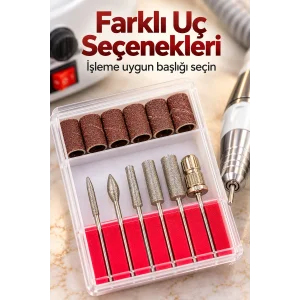 BUĞZ Elektrikli Tırnak Törpüsü El ve Ayak Kumandalı Set - BUĞZ