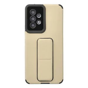 BUĞZ Galaxy A53 5g Kılıf Mega Standlı Silikon - Gold