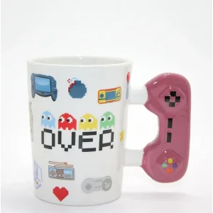 BUĞZ Game Over Porselen Kupa Bardak Alk1100