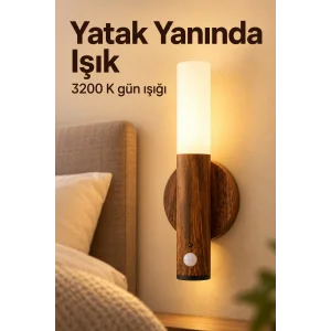 BUĞZ Gün Işığı Aydınlatmalı Şarjlı LED Gece Lambası - BUĞZ