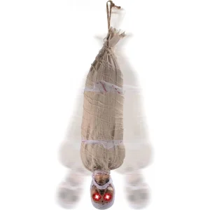 BUĞZ Halloween Sensörlü Işıklı Hareketli Mumya 25x75 Cm