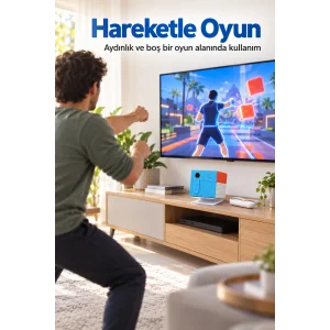 BUĞZ Hareket Algılayan Kameralı Oyun Konsolu ve Kumanda Seti - BUĞZ