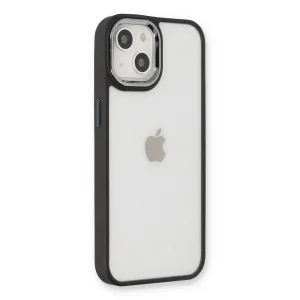 BUĞZ İphone 14 Plus Kılıf Dora Kapak - Siyah