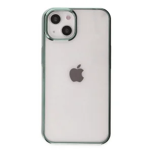 BUĞZ İphone 14 Plus Kılıf Element Silikon - Yeşil