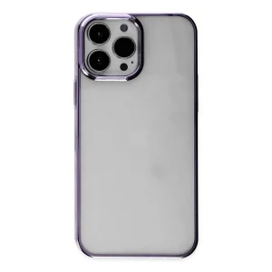 BUĞZ İphone 14 Pro Kılıf Element Silikon - Mor