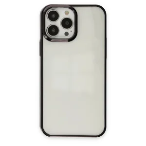 BUĞZ İphone 14 Pro Kılıf Element Silikon - Siyah