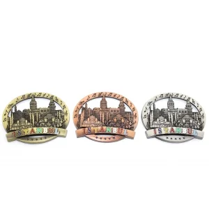 BUĞZ İstanbul Temalı Metal Magnet Alk3329
