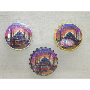 BUĞZ İstanbul Temalı Metal Magnet Alk4340