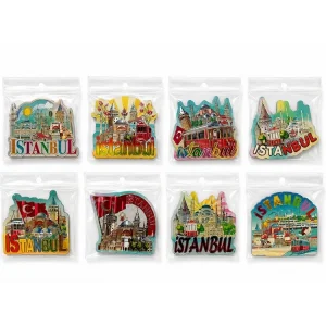 BUĞZ İstanbul Temalı Silikon Buzdolapı Süsü Magnet Alk5826