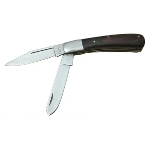 BUĞZ K-29 Falkon Çiftli Çakı 14 Cm - Ahşap Sap, Manuel
