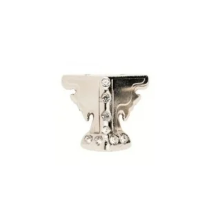 BUĞZ Kelebek Taşlı Ahşap, Sunta Sandık Ayağı, Kutu Ayak 3,5 Cm - Nikel