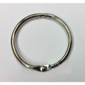 BUĞZ Kilitli Yuvarlak Halka, 2,5cm - 1 Adet