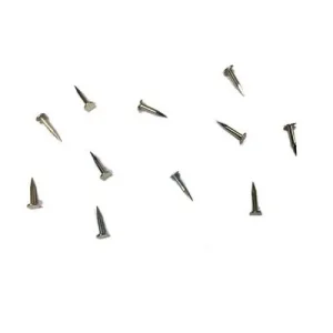 BUĞZ Klips, Menteşe, Ayağı Çivisi  7mm Çelik - Nikel 100gr