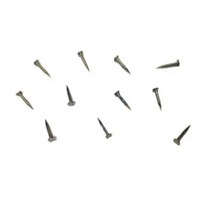 BUĞZ Klips, Menteşe, Ayağı Çivisi 9mm Çelik - Nikel 10gr