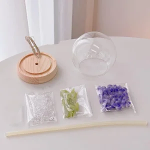 BUĞZ LED Işıklı Lale Cam Küre