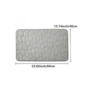 BUĞZ Memory Kaydırmaz Banyo Paspası Pembe