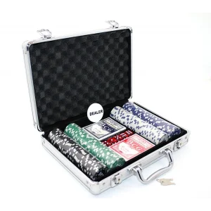 BUĞZ Metal Çantalı 200 Chipli Poker Oyunu Alk1500