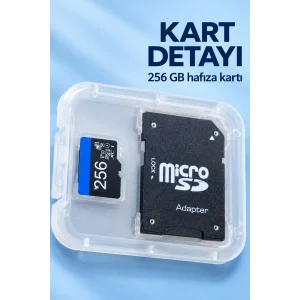 BUĞZ Micro SD Hafıza Kartı 256 GB Adaptörlü - BUĞZ