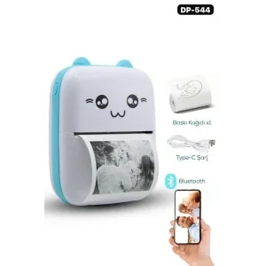 BUĞZ Mini Printer Etiket Çıkarıcı Yazıcı