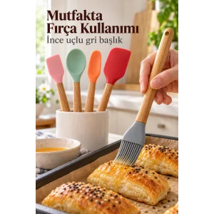 BUĞZ Mutfak Seti Renkli Başlıklı - BUĞZ