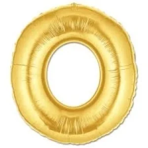 BUĞZ O Harf Folyo Balon Altın Renk  40 İnç