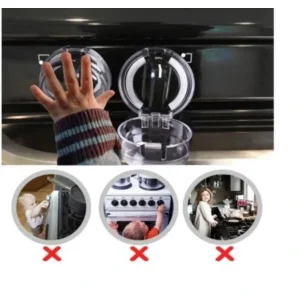 BUĞZ Ocak Düğmesi Koruyucu Kapak 2 Adet