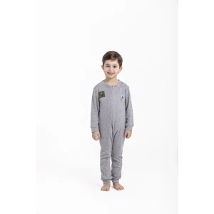 BUĞZ Oil Company Gri Unisex Çocuk Tulum